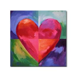 Big Heart Canvas Wall Art