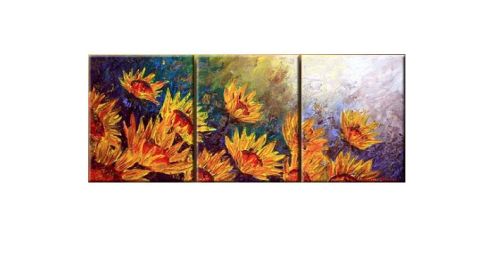 Flowers of the Sun Canvas Wall Art