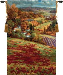 Valley View III Fine Art Tapestry