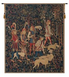 The Hunt Amour Eternelle Belgian Tapestry Wall Art