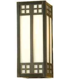 4.5"W Prairie Loft Wall Sconce