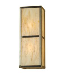 6"W Kyoto Oblong Wall Sconce