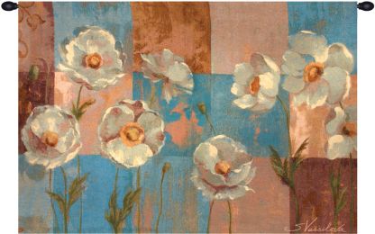 Whispering Flowers Fine Art Tapestry