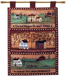 The Best Things In Life Fine Art Tapestry