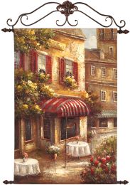 Sidewalk Cafe Decor Canvas Art