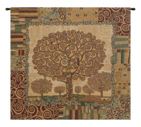 Klimts Tree of Life Italian Tapestry