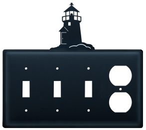 Lighthouse - Triple Switch & Single Outlet