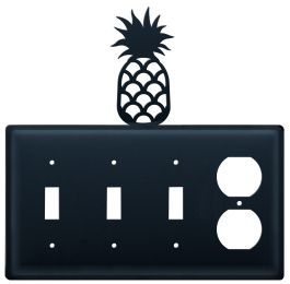 Pineapple - Triple Switch & Single Outlet