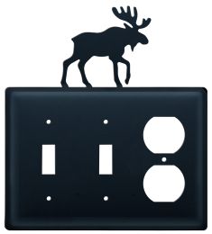 Moose - Double Switch & Single Outlet Cover