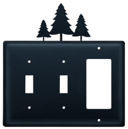 Pine Trees -  Switch Cover Triple