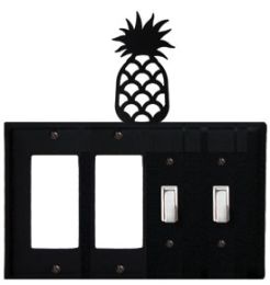 Pineapple - Double GFI and Double Switch Cover