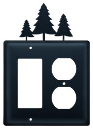 Pine Trees - Single GFI &, Outlet