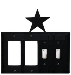 Star - Double GFI and Double Switch Cover