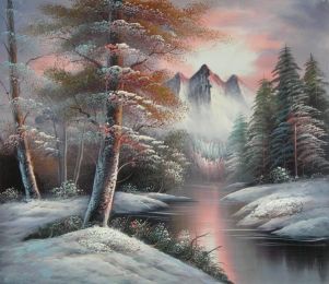 Winter Wonderland Canvas Wall Art