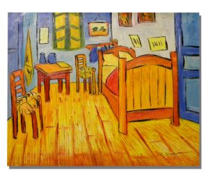 Bedroom at Arles Canvas Wall Art