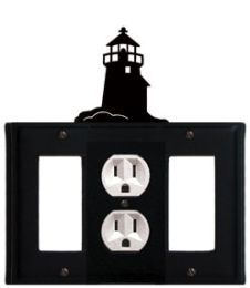 Lighthouse - Single GFI, Outlet and GFI Cover