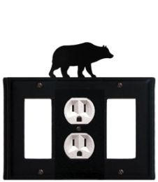 Bear - Single GFI, Outlet and GFI Cover