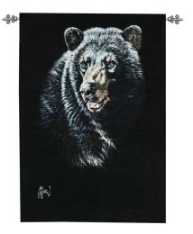 The Black Bear Fine Art Tapestry