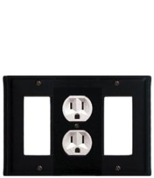 Plain - Single GFI, Outlet and GFI Cover