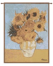 Van Gogh Sunflowers French Tapestry