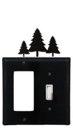 Pine Trees - Single GFI and Switch Cover