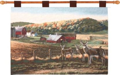 Harvest Time Fine Art Tapestry