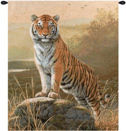 Regal Tiger Fine Art Tapestry