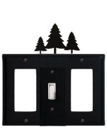 Pine Trees - Single GFI, Switch and GFI Cover