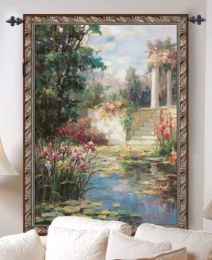 The Water Garden Fine Art Tapestry