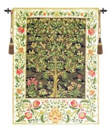 Tree of Life Beige I European Tapestry