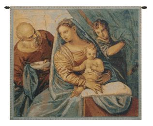 Madonna della Pappa Italian Tapestry