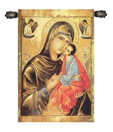 Greek Madonna Italian Tapestry