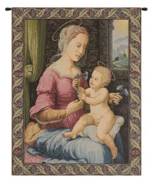 Madonna del Garofano Italian Tapestry