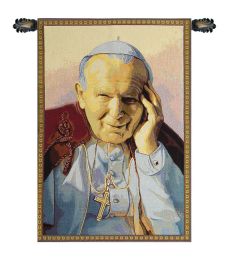 Pope John Paul II Papa Wojtyla Italian Wall Hanging