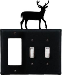 Deer - Single GFI and Double Switch Cover