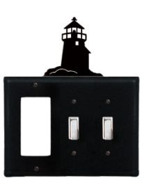 Lighthouse - Single GFI and Double Switch Cover