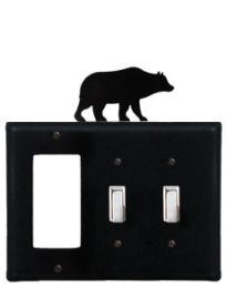 Bear - Single GFI and Double Switch Cover