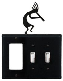 Kokopelli - Single GFI and Double Switch Cover