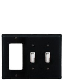 Plain - Single GFI and Double Switch Cover