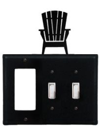 Adirondack - Single GFI and Double Switch Cover