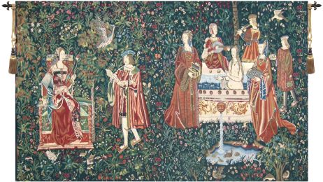 Bath and Reading in the Garden Tapestry Wholesale