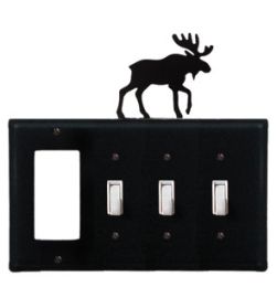 Moose - Single GFI and Triple Switch Cover