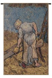 Van Gogh's Flax Harvest Tapestry Wholesale