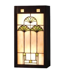 7.5"W Ginkgo Wall Sconce