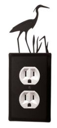 Heron - Single Outlet Cover