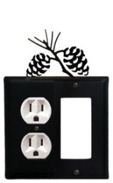 Pinecone - Single Outlet and GFI Cover