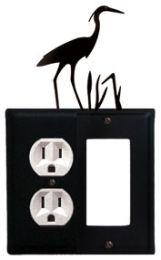 Heron - Single Outlet and GFI Cover