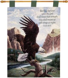 Freedom w/Verse Fine Art Tapestry