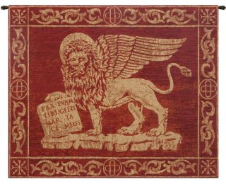 Leone Rosso Italian Tapestry