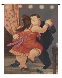 Botero Rosso Italian Tapestry